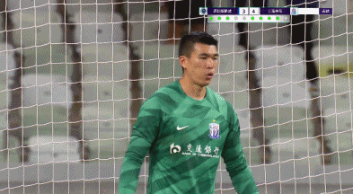 点球大战神勇扑救!门将马镇当选新鹏城vs申花最佳球员
