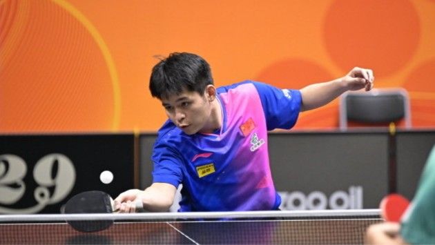 🏓亚乒赛男单半决赛:林诗栋3-0篠塚大登 决赛对阵张本智和