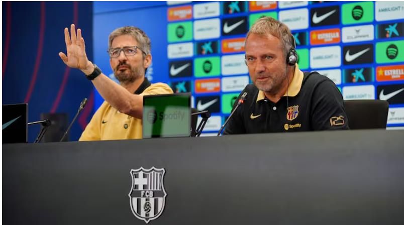 弗里克:巴萨目前已经注册了22人 奥尔莫还不具备上场条件